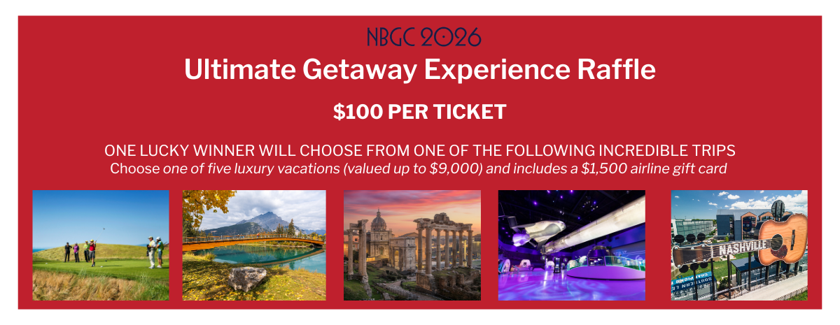 2026 NBGC Gala Ultimate Getaway Experience Raffle